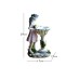 Outdoor solar energy flower fairy angel statue resin decoration