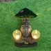 Garden resin tree figurine outdoor decoration