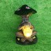 Garden resin tree figurine outdoor decoration