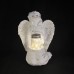 Outdoor solar lamp angel girl statue resin decoration