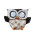 Owl solar lamp resin decoration