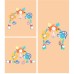 Crab bed bell for infants and young children, ringer for children 0-1 years old, hanging comforting and puzzle cart pendant