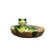 Frog Home Storage Tray Decoration Resin