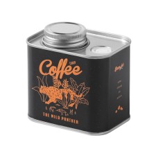 Coffee Bean Sealed Tin Outdoor Camping Tin Box Food Grade Packaging Storage Preservation Breathing Tin Can