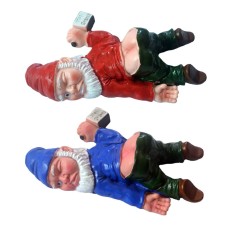 Drunken Dwarf Statue Outdoor Courtyard Resin Decoration