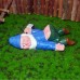 Drunken Dwarf Statue Outdoor Courtyard Resin Decoration