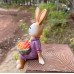 Couple Rabbit Resin Decoration