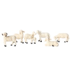 Garden White Goat Decoration Resin