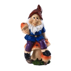 Garden with Mushroom Dwarf Decoration Outdoor Decorative Resin
