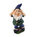 Garden Dwarf Ornaments Don't Listen Don't Speak Don't Look at Outdoor Decorative Resin