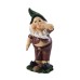 Garden Dwarf Ornaments Don't Listen Don't Speak Don't Look at Outdoor Decorative Resin