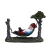 Garden hammock dwarf decoration outdoor decorative resin