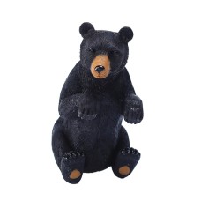 Garden Black Bear Hanger Outdoor Flower Pot Resin