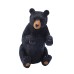 Garden Black Bear Hanger Outdoor Flower Pot Resin