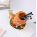 Rabbit resin decoration storage desktop