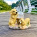 Outdoor garden decoration solar lamp resin balcony decoration