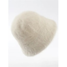 Solid Color Versatile Fisherman Hat Imitation Rabbit Hair Cover Ear Protection Cold Proof Warm Plush Hat For Women