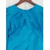 Patchwork Irregular Dress Women Full Lantern Sleeve Round Collar A Line High Waist Holiday Clothing New 