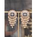 New European and American retro palace style bell tassel earrings, cross-border exclusive supply for foreign trade, pearl jewelry, alloy earrings