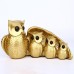 Modern minimalist family of four owls, resin ornaments, animal creativity, living room, wine cabinet, home decoration, handicrafts Modern minimalist family of four owls, resin ornaments, animal creativity, living room, wine cabinet, home decoration, handicrafts