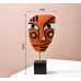 INS wind resin crafts creative living room wine cabinet decoration wholesale abstract facial art ornaments