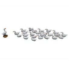 Moss Microlandscape Simulation Duck Resin Decoration