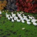 Moss Microlandscape Simulation Duck Resin Decoration