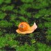 Micro landscape succulent plant snail resin small ornaments