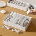 Data cable storage box desktop earphone charger head organizer power supply charging line organizer box