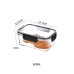 Freshness preservation box food grade refrigerator special storage box freezer with lid