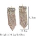 Long Women's Tassel Earrings Shiny Party Earrings Wholesale