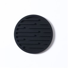 Hot selling silicone cup pad, circular and thickened 10CM drainage pad, heat insulation and anti slip tea cup pad