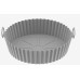 Foldable AirFryer Silicone Pot fryer silicone baking tray mat, heat-resistant, food grade
