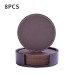 Creative PU leather coaster Exquisite insulated tea water cushion Square leather coaster