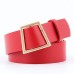 Belt Without Holes Women Sky Blue Ladies Accessories Belts White Pink Brown Black Female Fashion No Holes Belt