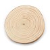 DIY Aromatherapy Candle Tray with Log Slices Wooden minimalist INS Wind Round Candle Wooden Base