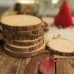 DIY Aromatherapy Candle Tray with Log Slices Wooden minimalist INS Wind Round Candle Wooden Base