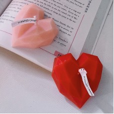 Diamond Love Candle Valentine's Day Gift Heart shaped Decoration with Hand Gift Shooting Small Props Aromatherapy Candle