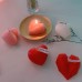 Diamond Love Candle Valentine's Day Gift Heart shaped Decoration with Hand Gift Shooting Small Props Aromatherapy Candle