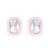 Fashionable and versatile small diamond earrings