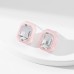 Fashionable and versatile small diamond earrings