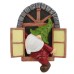 Garden Dwarf Flipped Window Dwarf Courtyard 3D Decoration