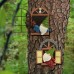 Garden Dwarf Flipped Window Dwarf Courtyard 3D Decoration
