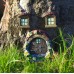 Fairy resin tree decoration window
