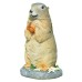 Miniature landscape resin for potted landscape decoration of groundhog small ornaments