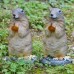 Miniature landscape resin for potted landscape decoration of groundhog small ornaments