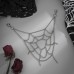 Sweet Cool Hip Hop Punk Spider Web Pant Chain Gothic Dark Chain Body Chain Clothing