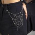 Sweet Cool Hip Hop Punk Spider Web Pant Chain Gothic Dark Chain Body Chain Clothing