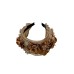 Fabric Flower Heavy Industry Wide Edge Crystal Super Immortal Women's Headband Headwear