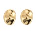 Irregular Metal Cute Earrings For Women Small Size Copper Fashion Trendy Jewelry New Designer Fancy Accessories Party Gift